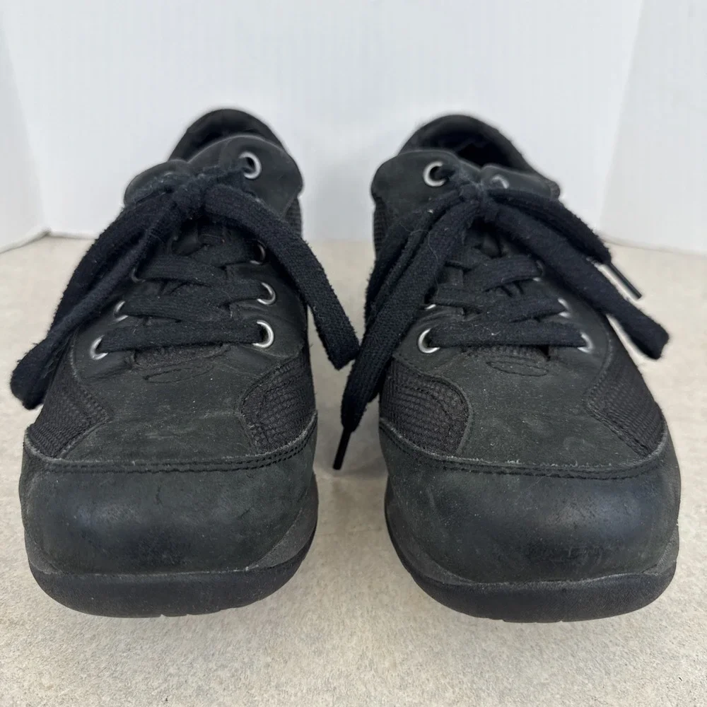 Womens Dansko‎ Black Walking Hiking Waterproof Lace Up Shoe Size 37 Vibram